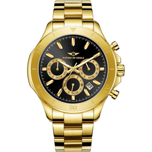 Load image into Gallery viewer, Chronograph One | Gold - Black
