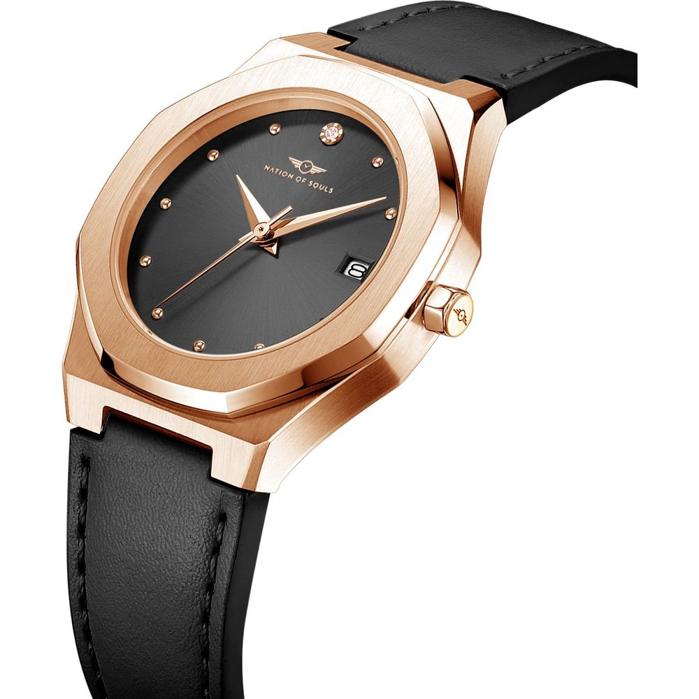 Stellar | Rose Gold - Black