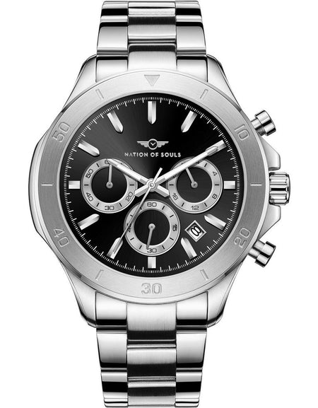 Chronograph One | Silver - Black