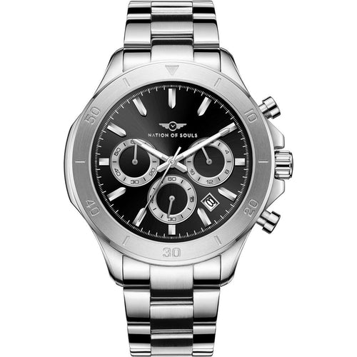 Load image into Gallery viewer, Chronograph One | Silver - Black
