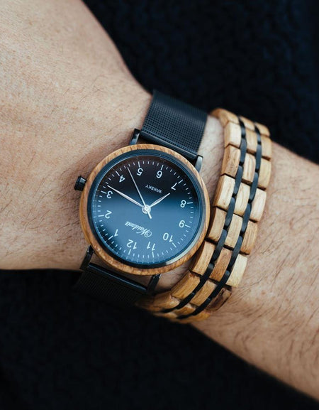 Waidzeit Element Bracelet Men Whisky - A Masterpiece of Modern Elegance