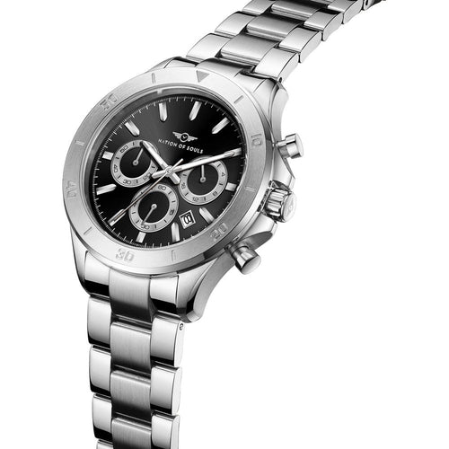 Load image into Gallery viewer, Chronograph One | Silver - Black
