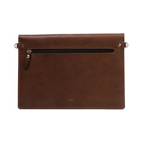 Geometric Goods MacBook Leather Sleeve with Zipper Pocket