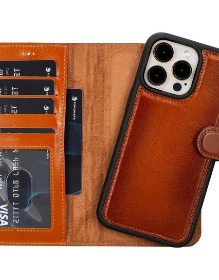 Casper Leather iPhone 15 Series Wallet Case-20