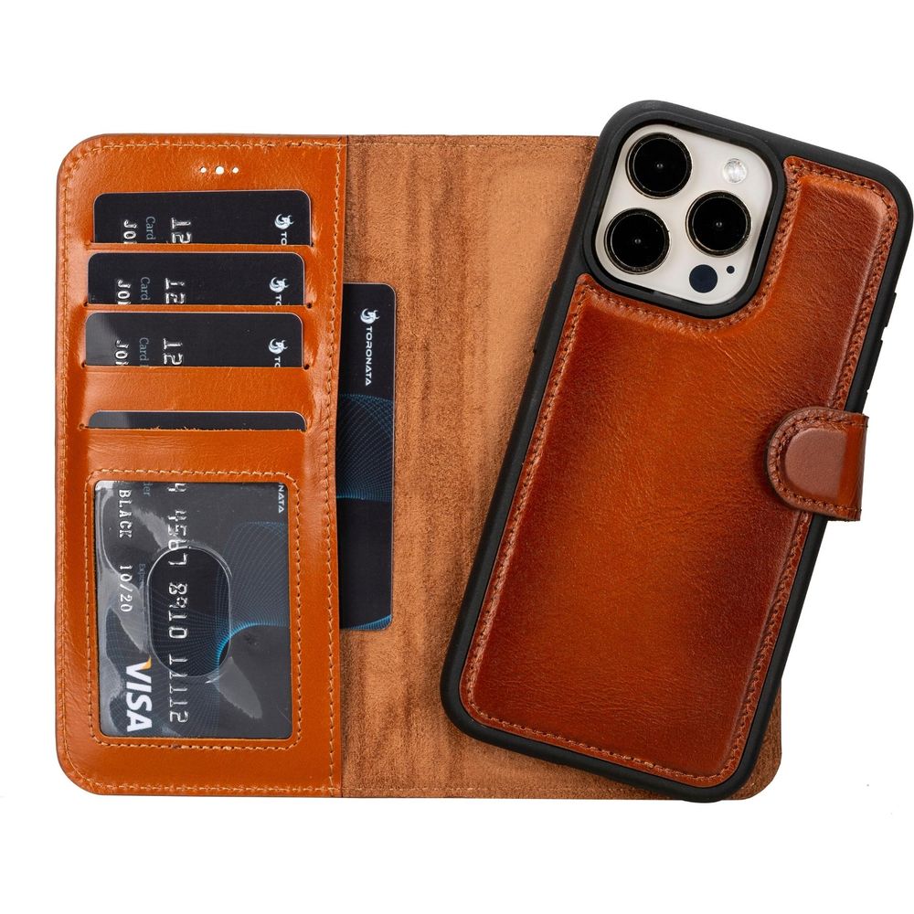 Casper Leather iPhone 15 Series Wallet Case-20