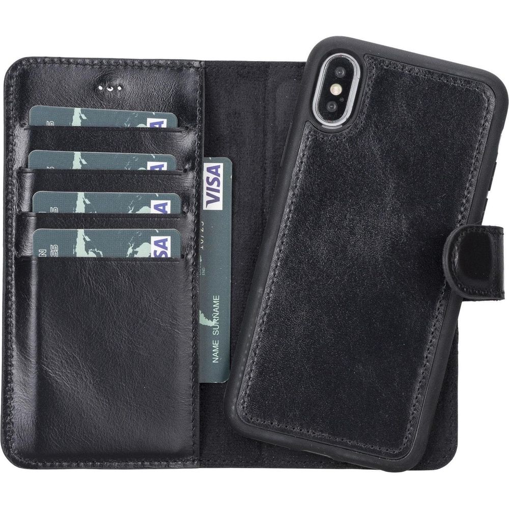 Casper iPhone X and XS Leather Wallet Case-101