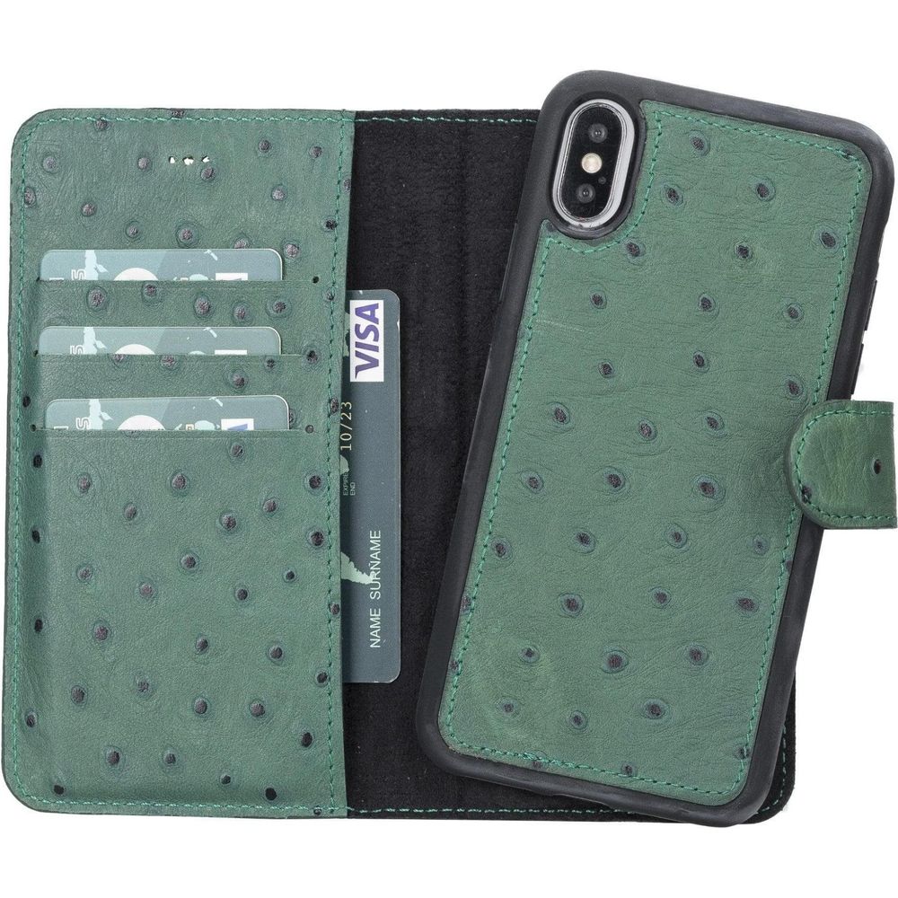 Casper iPhone X and XS Leather Wallet Case-62