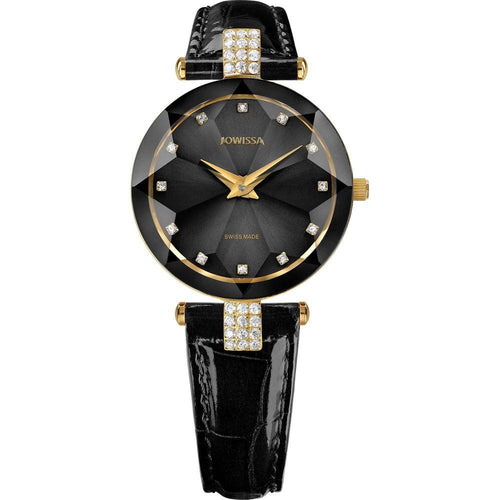 Load image into Gallery viewer, Facet Strass Swiss Ladies Watch J5.614.M-0
