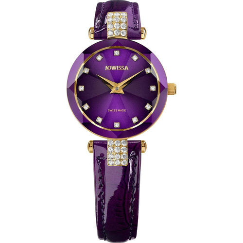 Load image into Gallery viewer, Facet Strass Swiss Ladies Watch J5.616.S
