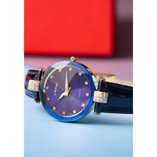 Load image into Gallery viewer, Facet Strass Swiss Ladies Watch J5.617.M - A Timeless Symbol of Luxury
