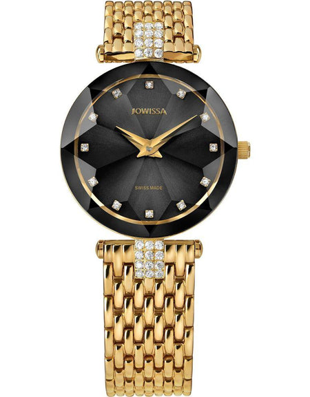 Facet Strass Swiss Ladies Watch J5.630.M - Timeless Elegance Redefined