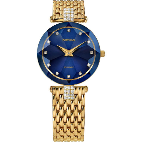 Load image into Gallery viewer, Facet Strass Swiss Ladies Watch J5.632.M
