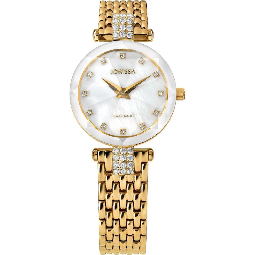 Facet Strass Swiss Ladies Watch J5.633.S