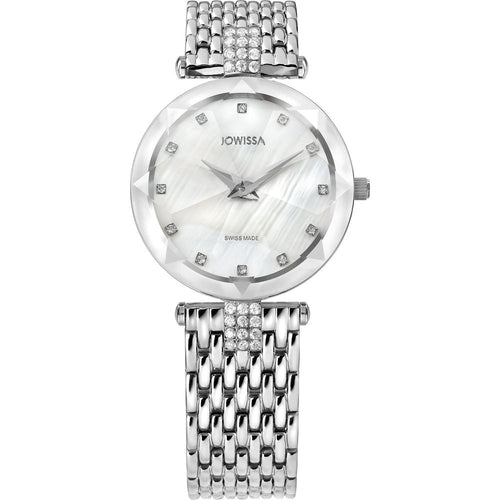 Load image into Gallery viewer, Facet Strass Swiss Ladies Watch J5.636.M
