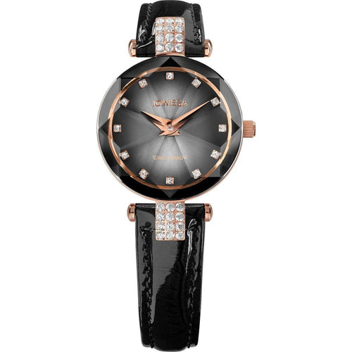 Load image into Gallery viewer, Facet Strass Swiss Ladies Watch J5.650.S
