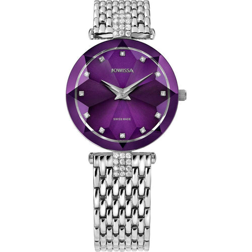 Load image into Gallery viewer, Facet Strass Swiss Ladies Watch J5.702.M-0
