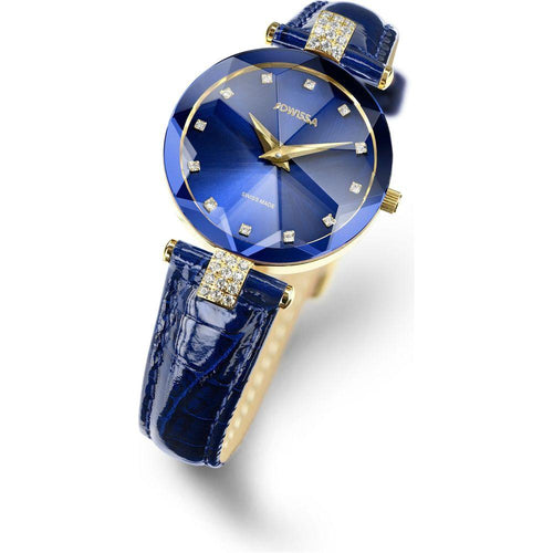 Load image into Gallery viewer, Facet Strass Swiss Ladies Watch J5.617.M
