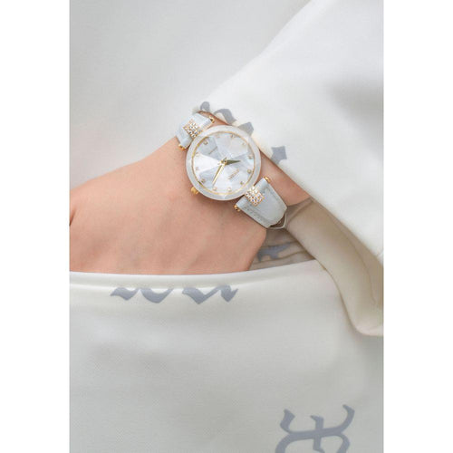 Load image into Gallery viewer, Facet Strass Swiss Ladies Watch J5.618.M - A Symphony of Elegance
