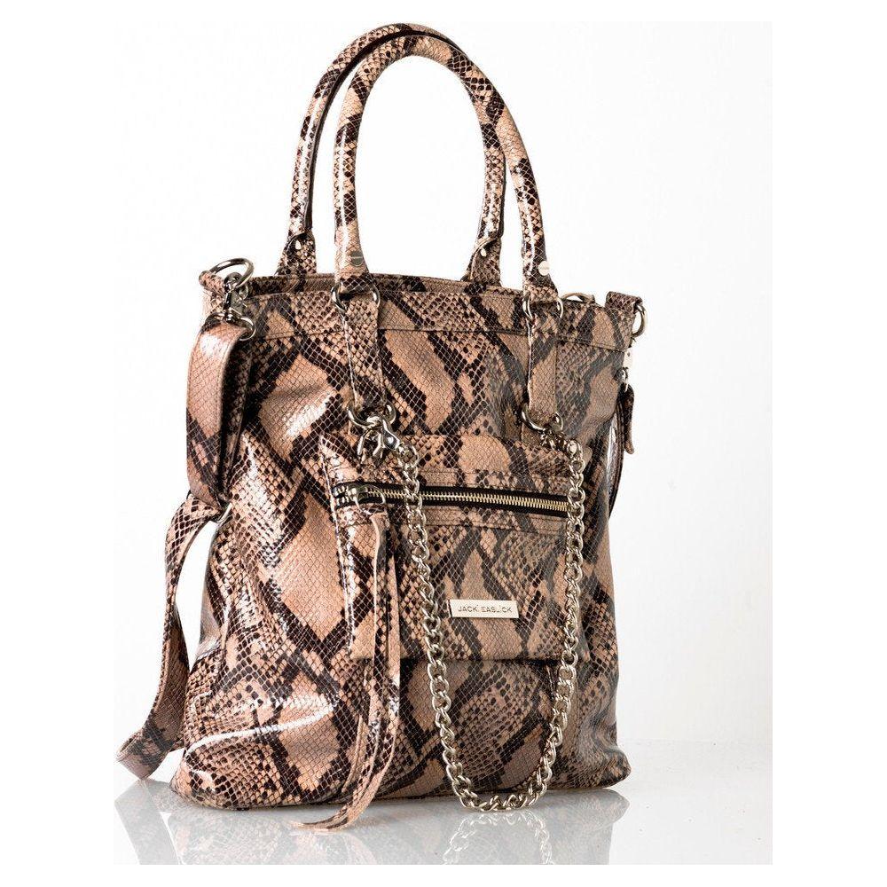 Python Tote with Detachable Mini