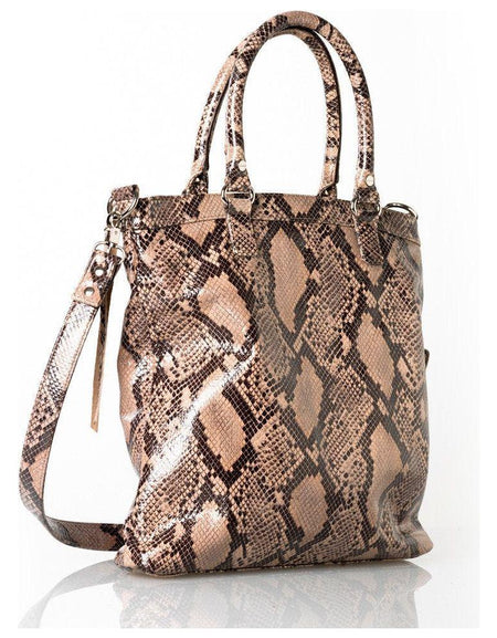 Python Tote with Detachable Mini
