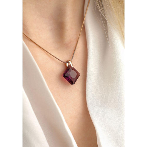 Load image into Gallery viewer, Facet Princess Pendant Necklace JS.0031-1
