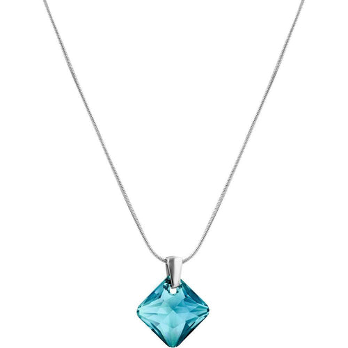 Load image into Gallery viewer, Facet Princess Pendant Necklace JS.0033-0
