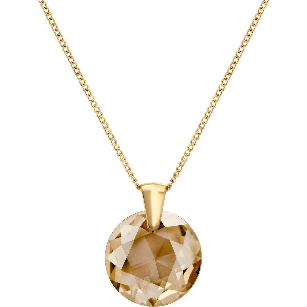 Facet Brilliant Pendant Necklace JS.0039-0