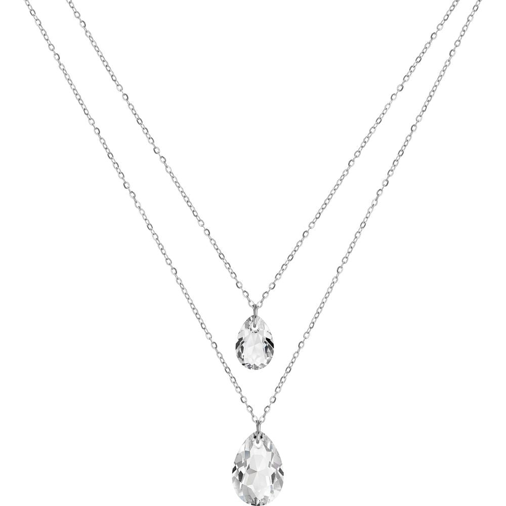 Facet Pear Pendant Necklace JS.0045-0