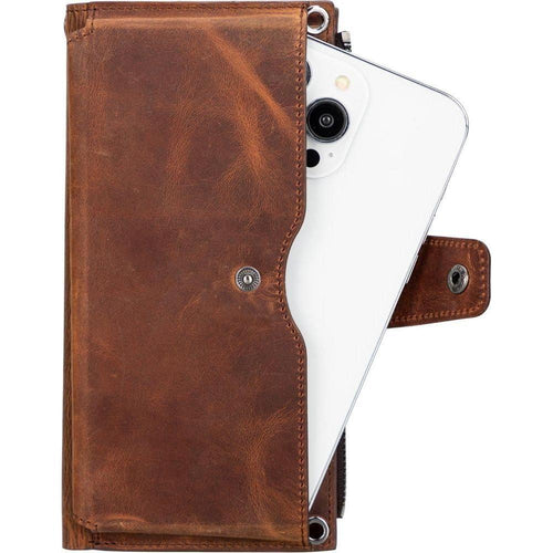 Load image into Gallery viewer, Kaycee Leather Women&#39;s Cell Phone Wallet with Strap-34
