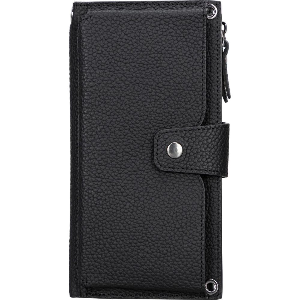 Kaycee Leather Women's Cell Phone Wallet with Strap-12