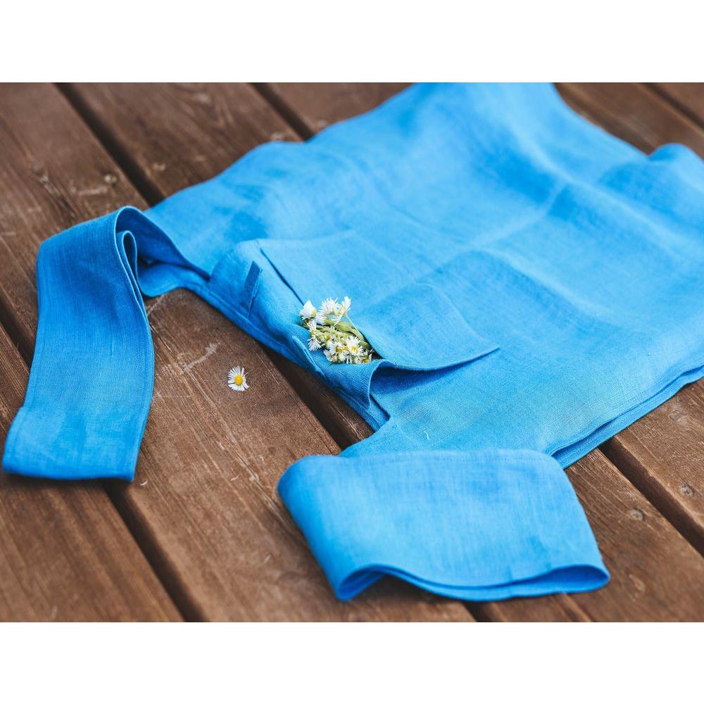 Dark Plum linen tote bag with inside pocket