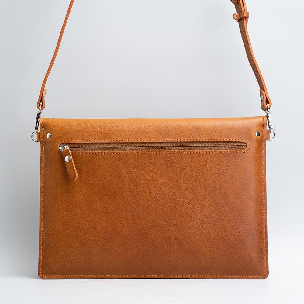 Exquisite Leather Bag for iPad with Adjustable Strap