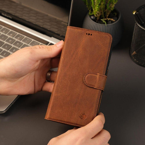 Load image into Gallery viewer, Leather Samsung Galaxy S25 Plus Wallet Case | Buffalo ( Pre-Sale )-1
