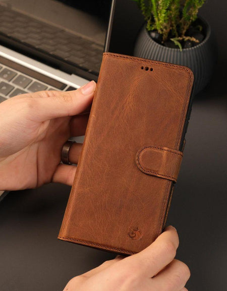 Leather Samsung Galaxy S25 Wallet Case | Buffalo ( Pre-Sale )-1