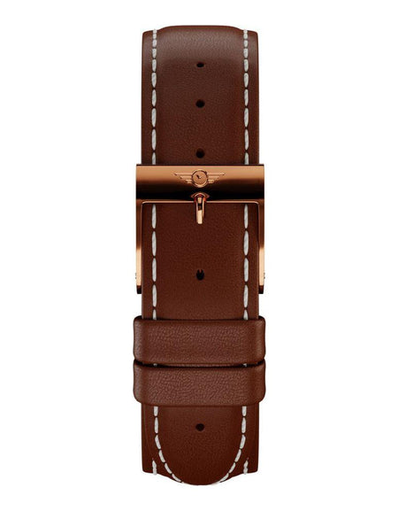 Chestnut Leather - Rose Gold Gloss