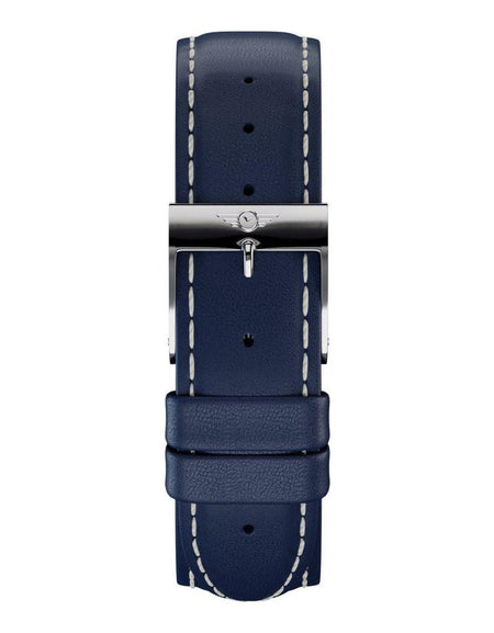 Indigo Leather - Silver Gloss