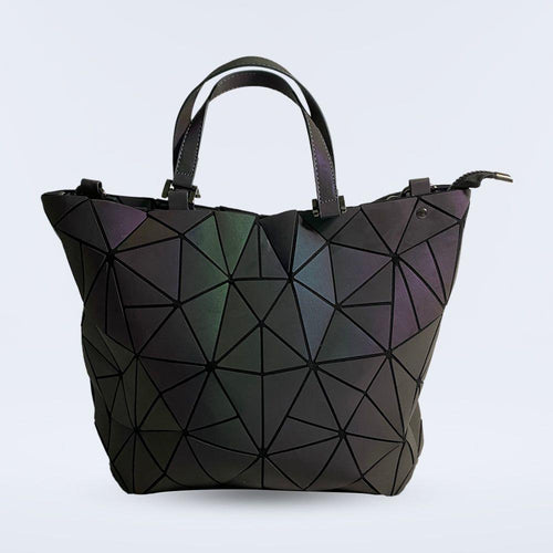 Load image into Gallery viewer, Lumination Holographic Handbag: A Stellar Fusion of Style and Safety
