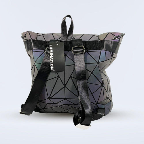 Load image into Gallery viewer, Lumination Holographic Backpack: A Luxe Companion for Every Adventure
