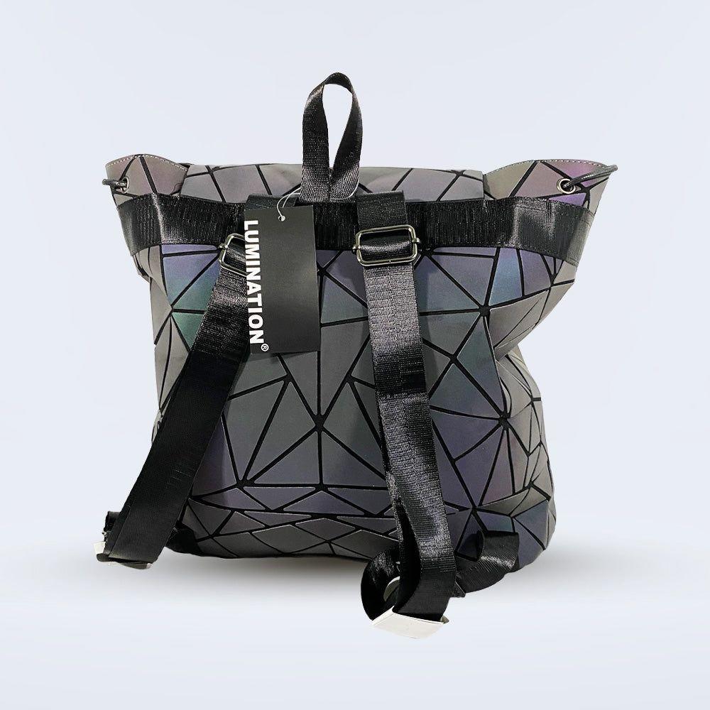 Lumination Holographic Backpack: A Luxe Companion for Every Adventure