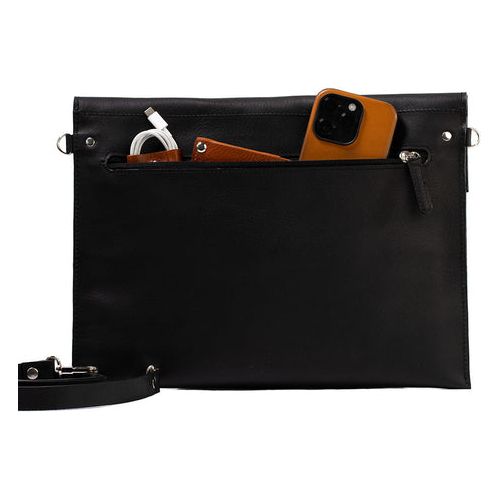 Load image into Gallery viewer, Geometric Goods MacBook Leather Sleeve with Zipper Pocket
