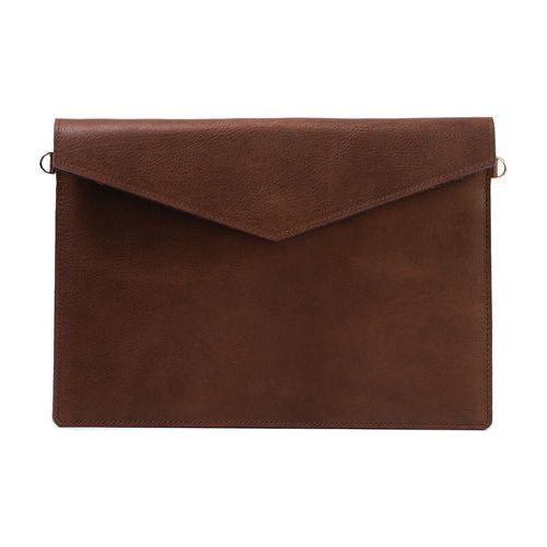Load image into Gallery viewer, Leather Bag with adjustable strap for MacBook
