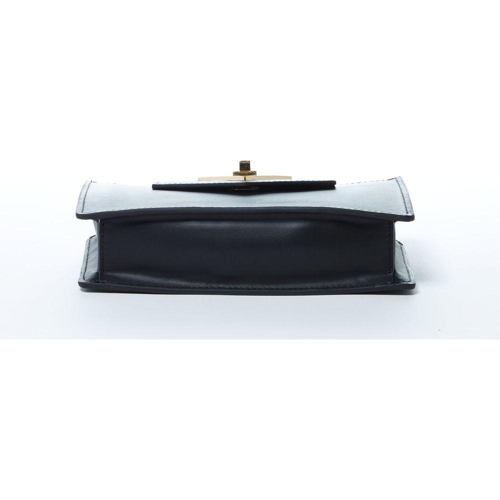 SUSU The Mary Black Small Crossbody Leather Wristlet