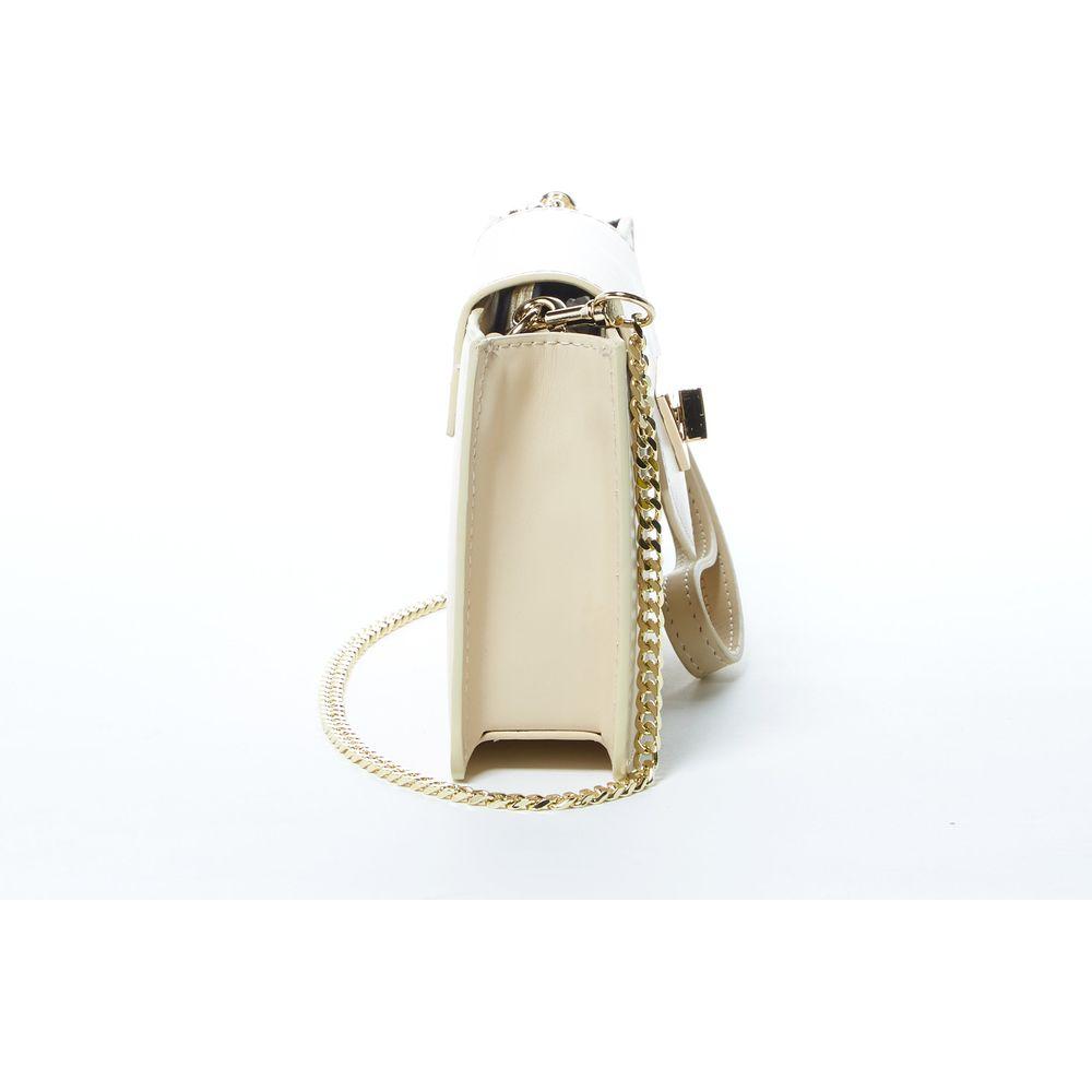 Mary Off White Mini Crossbody Bag Leather Wristlet - A Symphony of Style and Functionality