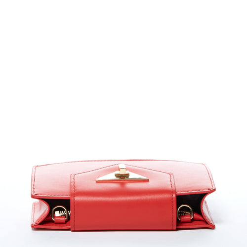 Load image into Gallery viewer, SUSU The Mary Red Purse Mini Crossbody Bag Leather Wristlet
