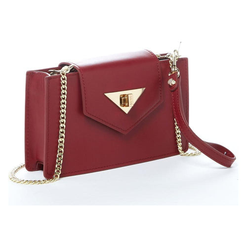 Load image into Gallery viewer, SUSU The Mary Small Crossbody Leather Wristlet in Burgundy
