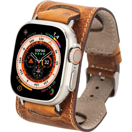 Load image into Gallery viewer, Moorcroft Cuff Leather Bands for Apple Watch-8
