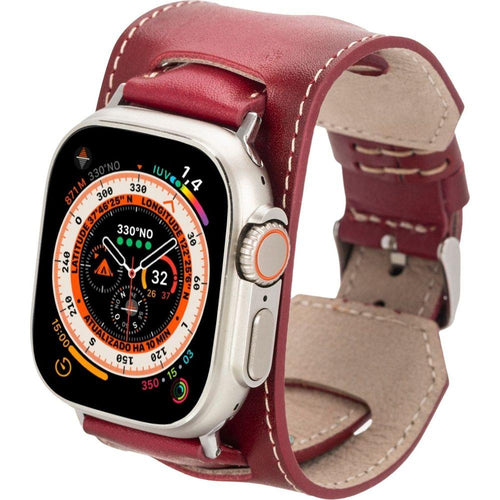 Load image into Gallery viewer, Moorcroft Cuff Leather Bands for Apple Watch-28
