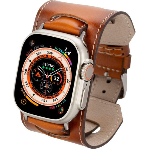 Load image into Gallery viewer, Moorcroft Cuff Leather Bands for Apple Watch-0
