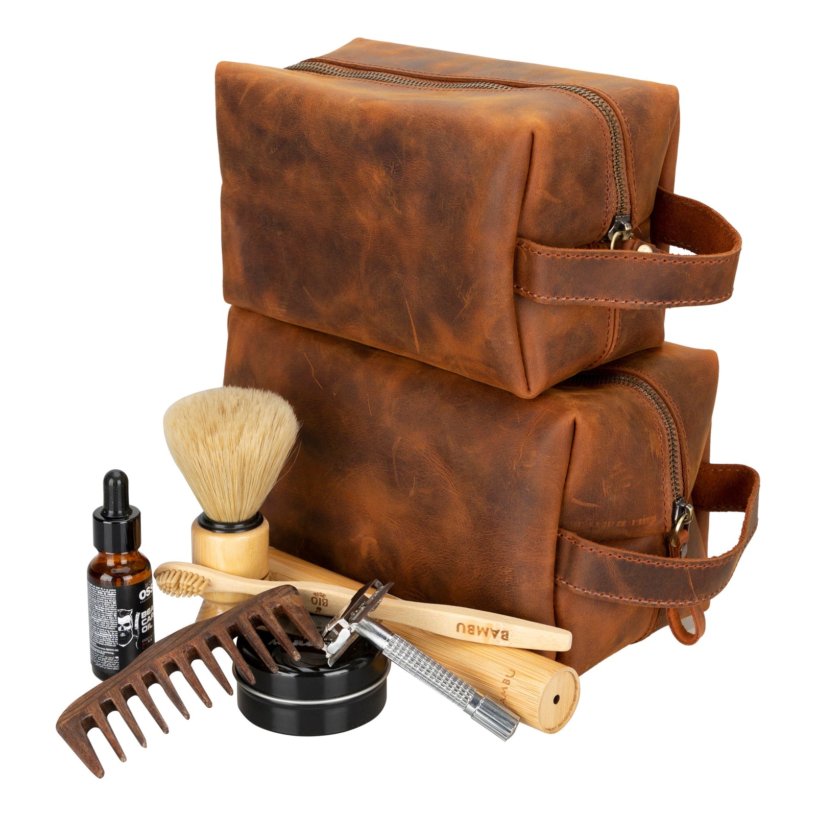 Eve Leather Dopp Kit, Large-9