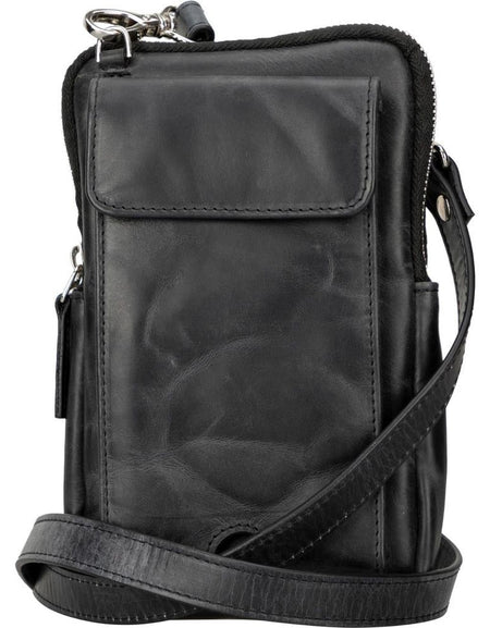 Niagara Leather Crossbody Phone Bag for Men-10